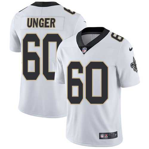 Nike New Orleans Saints #60 Max Unger White NFL Vapor Untouchable Limited Jersey,We sell and wholesale Nike New Orleans Saints #60 Max Unger White NFL Vapor Untouchable Limited Jersey on line form chian!